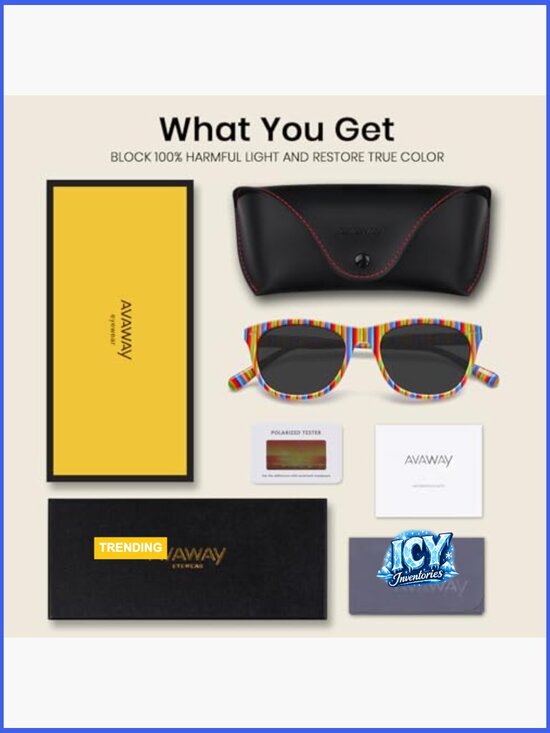 Polarized Cat Eye Sunglasses UV 400 Acetate Frame Small Face Fit main image 5